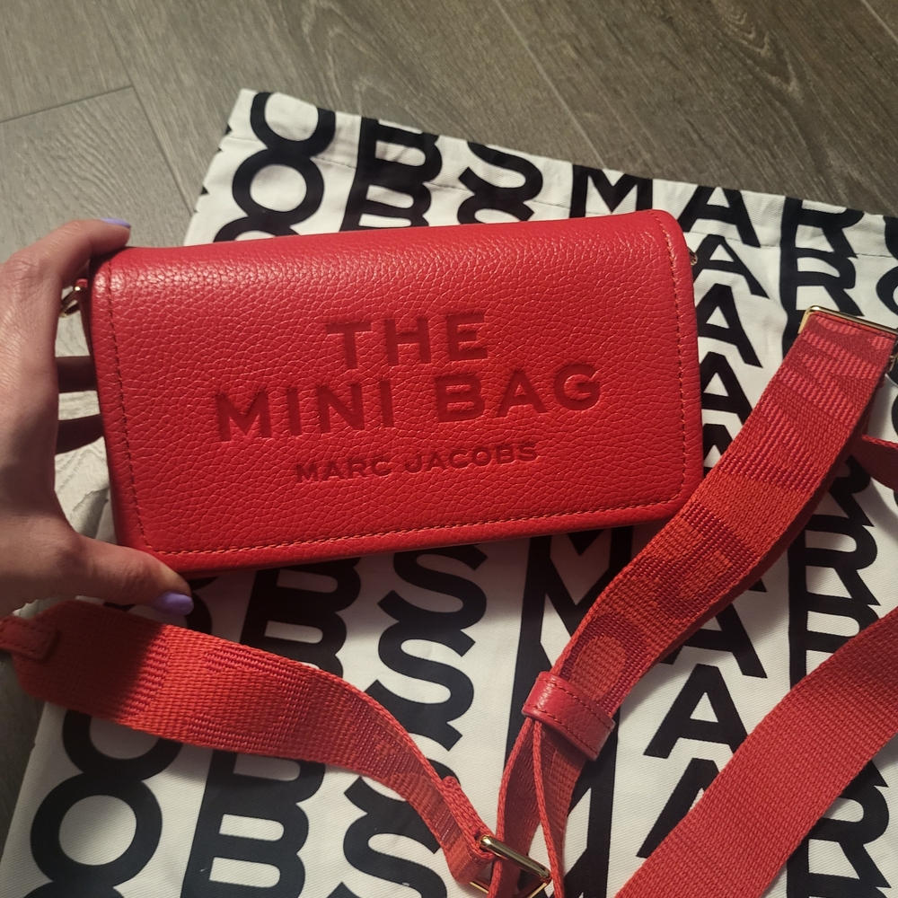 Marc Jacobs Vibrant Red Mini Bag